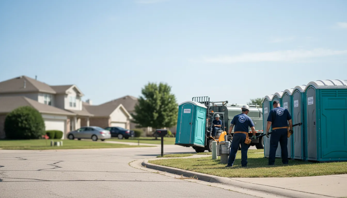 Porta Potty Rental in Portland, MI near me